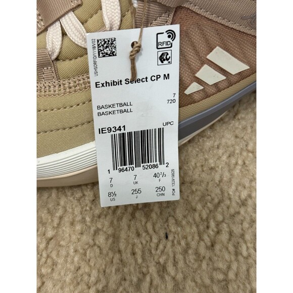 Adidas Women's Exhibit Select CP Mid Athletic Basketball Shoes Beige Sz 8 1/2 - Picture 14 of 14